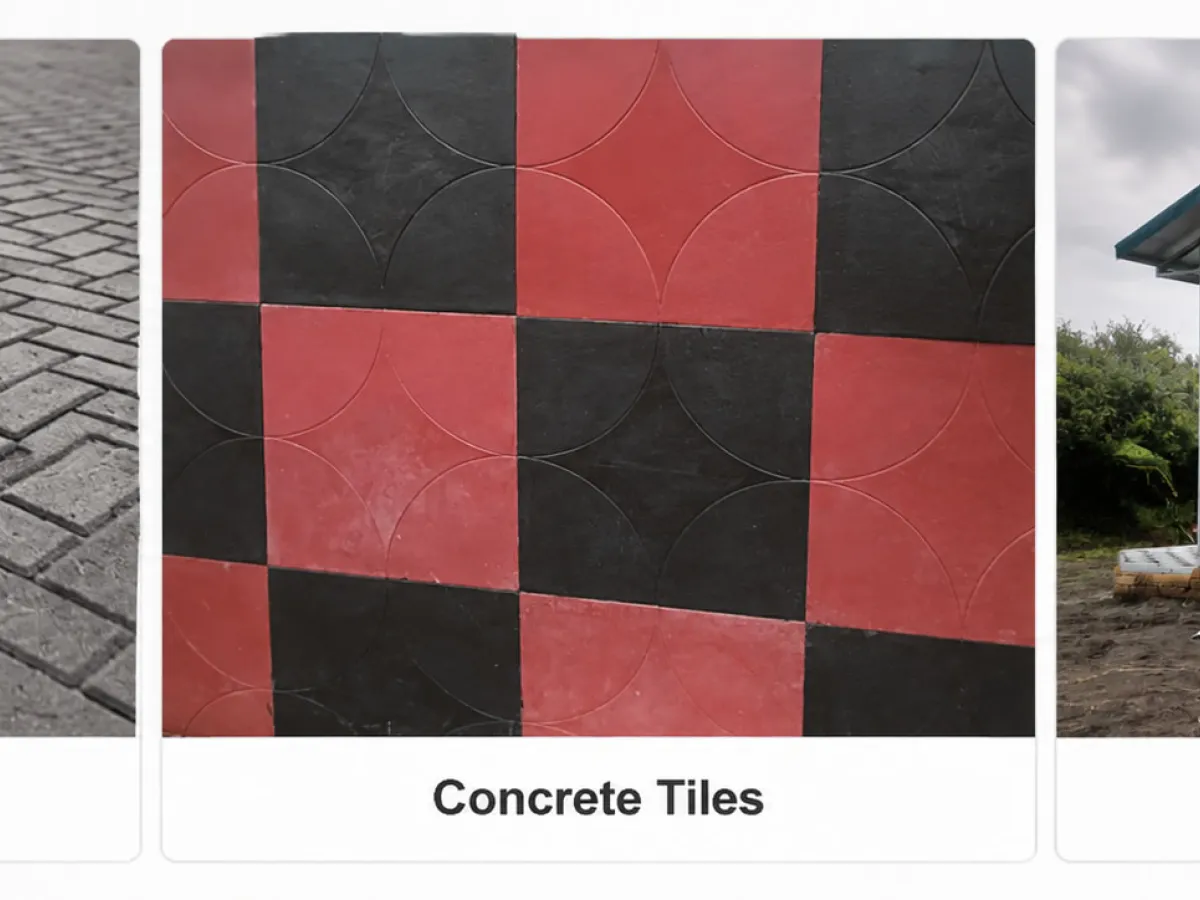 Concrete Tiles supplied by MCCS