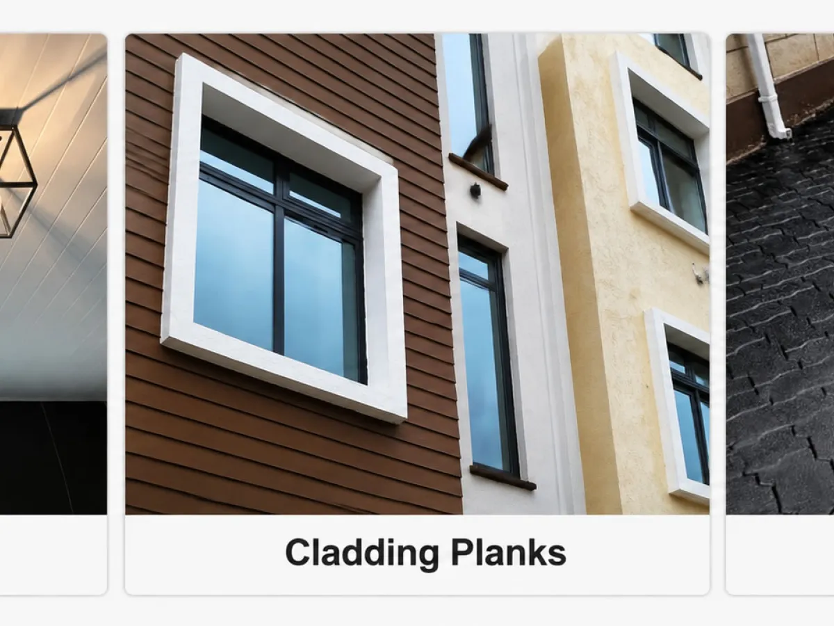 Cladding Planks supplied by MCCS